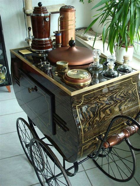 Maybe you would like to learn more about one of these? Tea / Coffee Cart. | Steampunk kitchen, Steampunk coffee ...