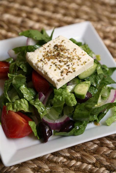 Greek Salad Greek Salad Mediterranean Recipes Feta Cheese Salad