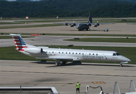 American Eagle Piedmont Airlines Embraer Erj 145 N637 Flickr