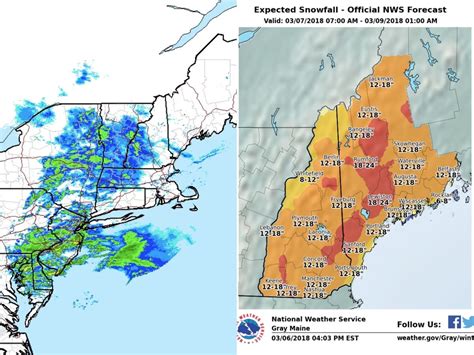 12 18 Inches Of Heavy Wet Snow Heading To Nh Concord Nh Patch