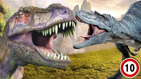 Top 10 Largest Dinosaurs Top 10 Biggest Carnivorous Dinosaur Youtube