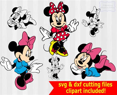 Minnie Mouse Svg For Cricut Mickey And Minnie Svg Cut File Mickey Mouse