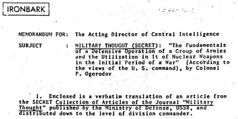 Histint Unearthing Declassified Soviet Military Journals In Cia Archives Bellingcat
