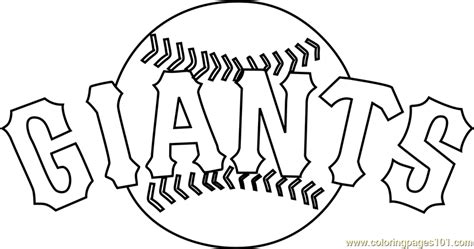 Check spelling or type a new query. San Francisco Giants Logo Coloring Page - Free MLB ...