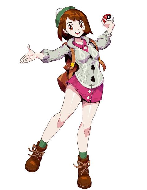 Pokemon Sword And Shield Female Trainer By Genzoman Pokémon Sword