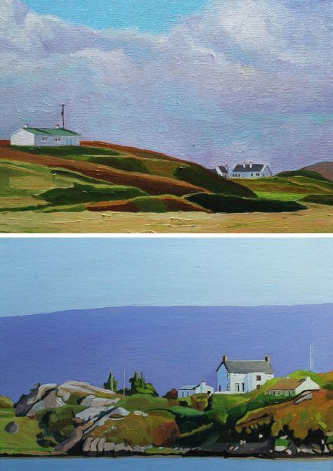 Donegal Paintings Ireland Landscape Paintings Landscape Art