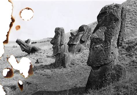 The Erosion Of Easter Island The Famous Moai Are Threatened By Climate