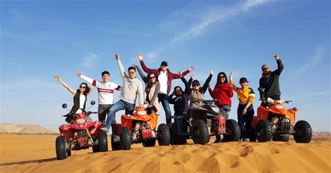 From Riyadh Desert Atv Quad Bike Tour With Camel Ride Getyourguide