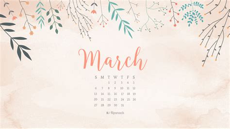 🔥 Download Desktop Wallpaper Calendar Image By Khenson March 2018