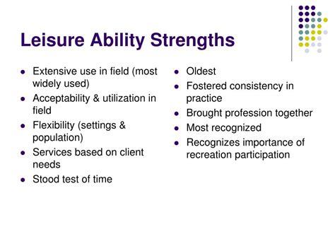 PPT - KNR 273: Leisure Ability Model PowerPoint Presentation, free ...