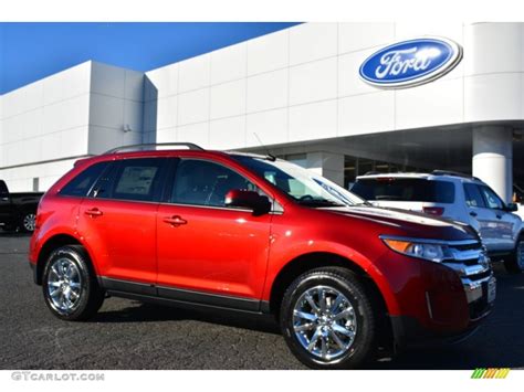 2014 Ruby Red Ford Edge Sel 99862743 Car Color Galleries