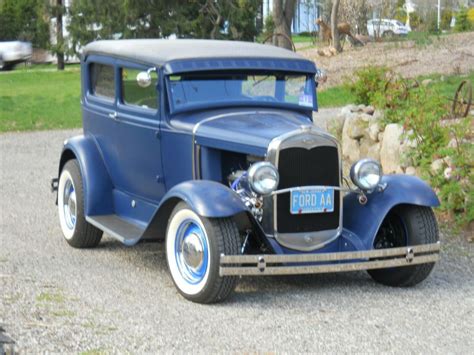 1930 1931 Ford Model A 2 Two Door Tudor Sedan Hot Rod Rat Street Rod