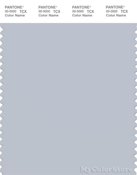 Pantone Smart 14 4106 Tcx Color Swatch Card Pantone Gray Dawn