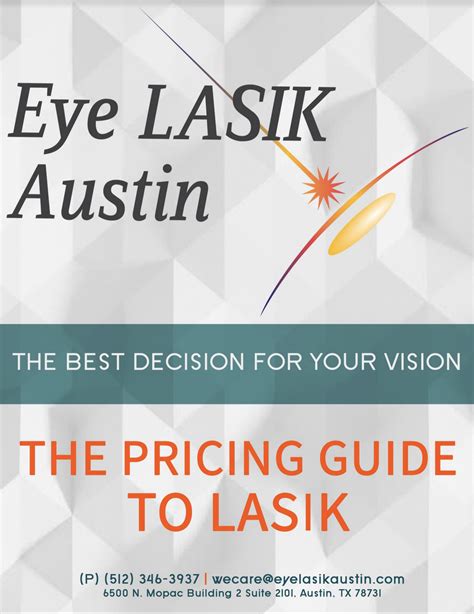Pricing Guide — Eye Lasik Austin