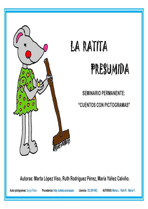 La Ratita Presumida By Isabel María Issuu