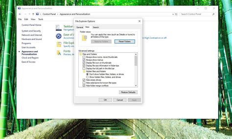 How To Show Hidden Folders Windows