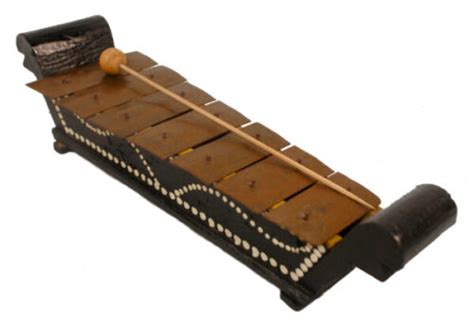 Fair Trade Indonesian Traditional Single Octave Xylophone Ethnic