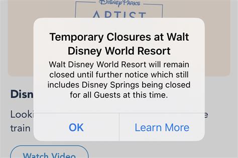Thankfully, i don't have to worry about that. Disney Reiterates Disney Springs Closure Via My Disney ...