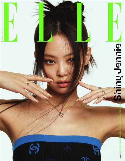 Jennie Blackpink Elle Magazine February Issue Korean Photoshoots