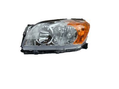 R Genuine Toyota Driver Side Headlight Assembly