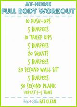 Full Body At Home Workout No Equipment