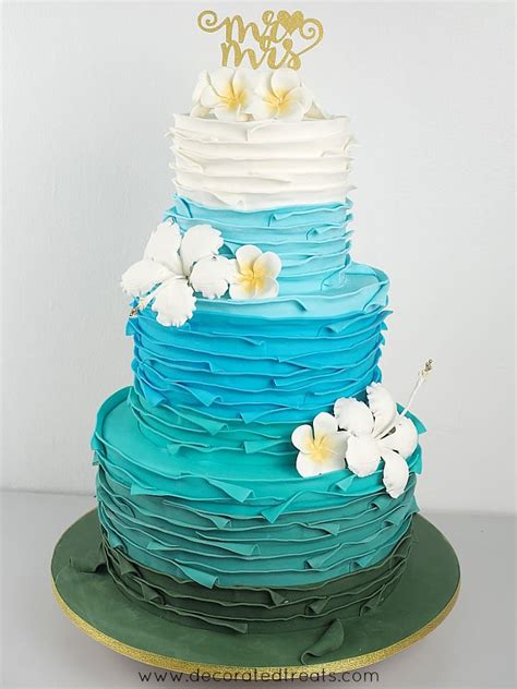 Aggregate 80 Turquoise Color Cake Ideas Latest Indaotaonec