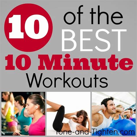 Tone And Tighten 10 Of The Best 10 Minute Workouts Free Video Workouts