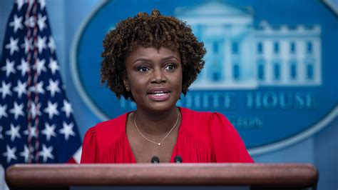 White House Press Secretary Karine Jean Pierre Holds A Briefing Latest
