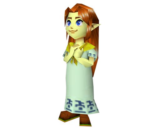 Nintendo 64 The Legend Of Zelda Ocarina Of Time Malon Babe