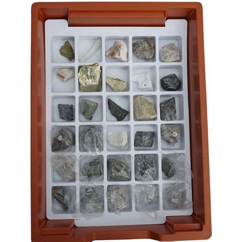 Mineralogy And Petrology Set School Science Equipment