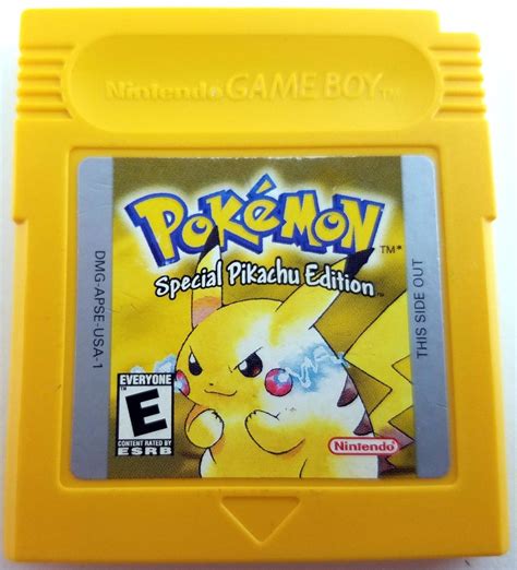 Pokemon Yellow Gameboy Color Lit438dld