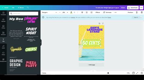 How To Make A Poster On Canva Youtube