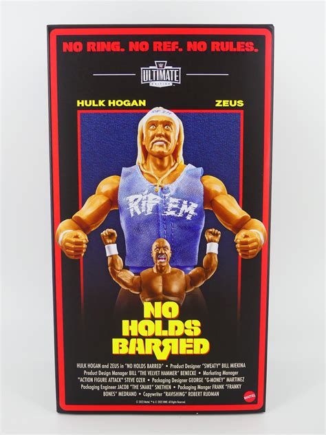 Mattel Wwe Ultimate Edition Sdcc 2022 Exclusive No Holds Barred