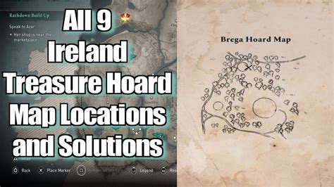 Ac Valhalla Wrath Of The Druids Treasure Hoard Map Locations And