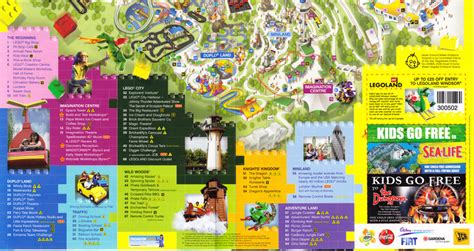 Legoland Windsor 2006 Park Map