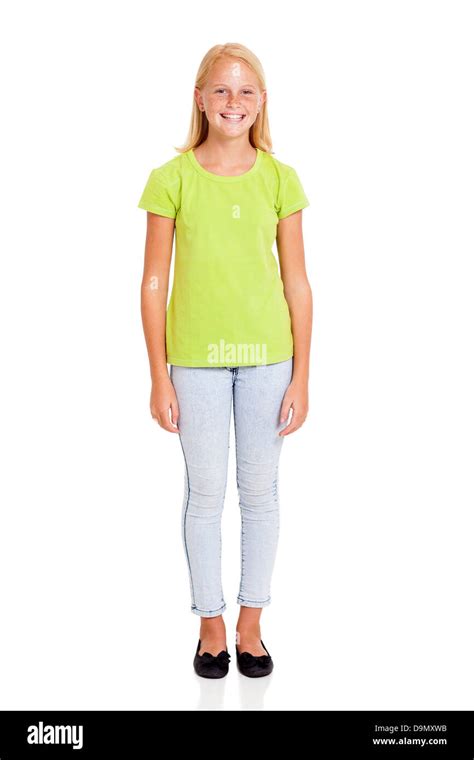 Tween Girl Portrait Standing