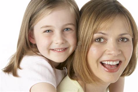 Mother And Daughter Smiling Royalty Free Stock Image Image 8755006