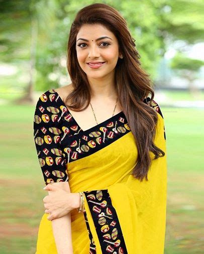 Latest Pictures Of Kajal Agarwal In Saree 10 Beautiful Collection Blouse Designs Indian
