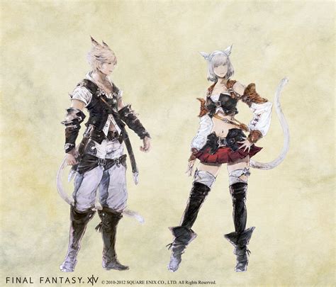 Square Enix Reveals New Character Concept Art For Final Fantasy Xiv Rpg Site