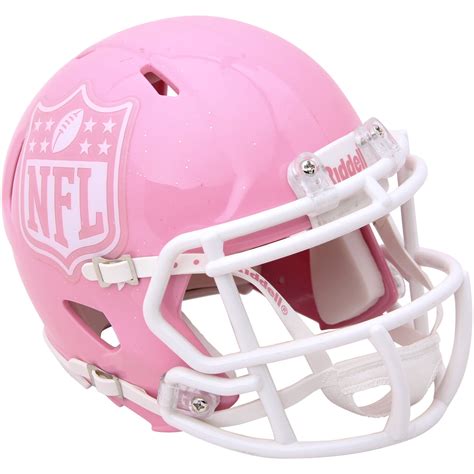 Riddell Nfl Pink Breast Cancer Awareness Mini Speed Helmet
