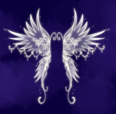 Commission Antigonia Wings Drawing Angel Wings Art Wings Art