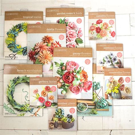 Introducing Our New Frosted Paper Flower Kits Paper Flowers Paper