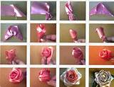 How To Make Fabric Flowers Step By Step Pictures