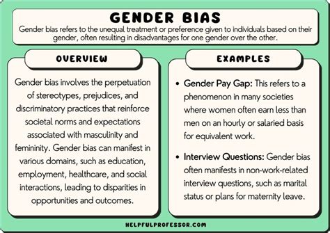 Gender Bias 15 Examples And Definition 2024