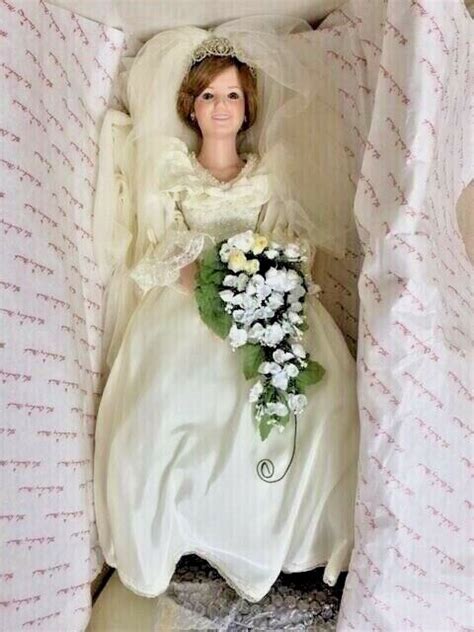 Princess Diana Bride Doll With Stand Danbury Mint Ebay