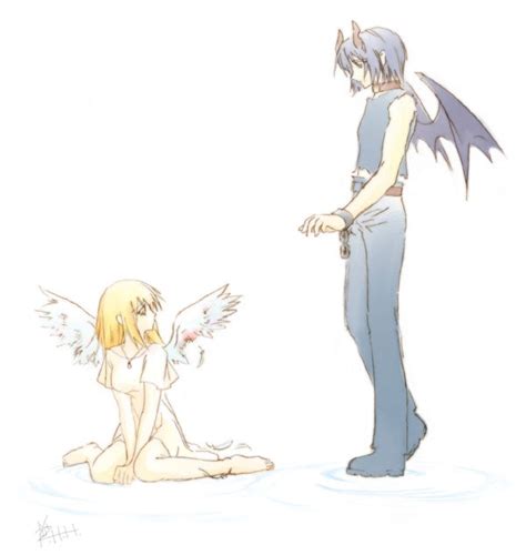 40 Most Popular Anime Angel And Devil Couple Drawing Mariam Finlayson