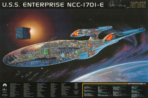Image Enterprise Ncc 1701 E Cutaway Poster Memory Alpha