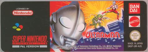 Snes Central Ultraman Towards The Future