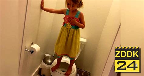 Warum steht dieses Mädchen auf einer Toilette ZDDK mimikama
