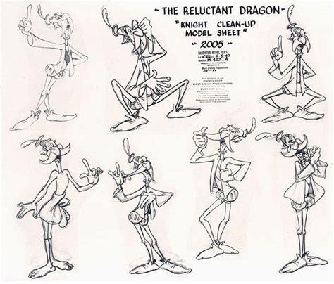 100 Character Model Sheets From Animation History Character Model